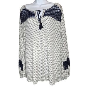 NWT Lane Bryant flowy blouse